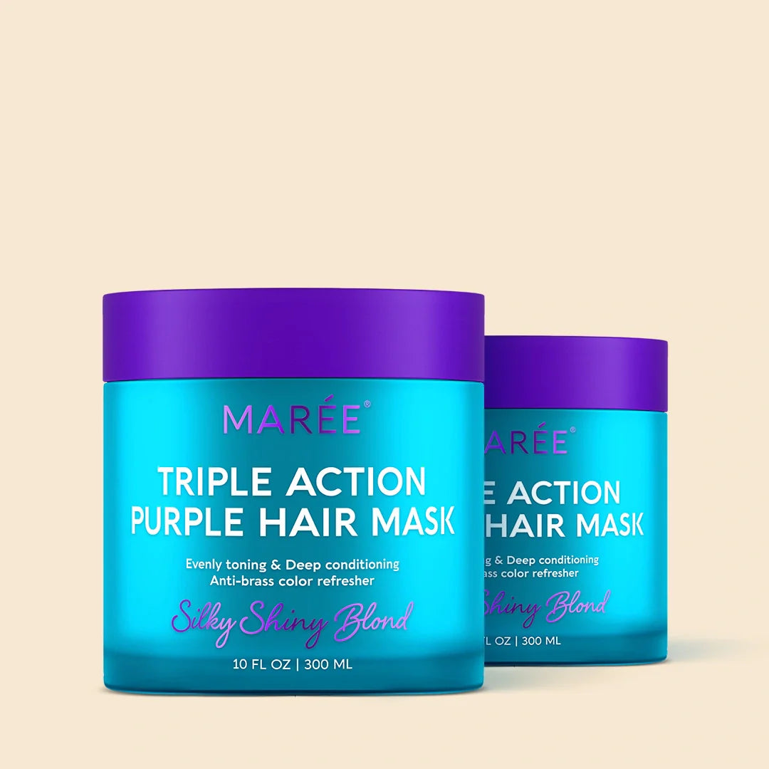 Purple Mask for Blonde Hair